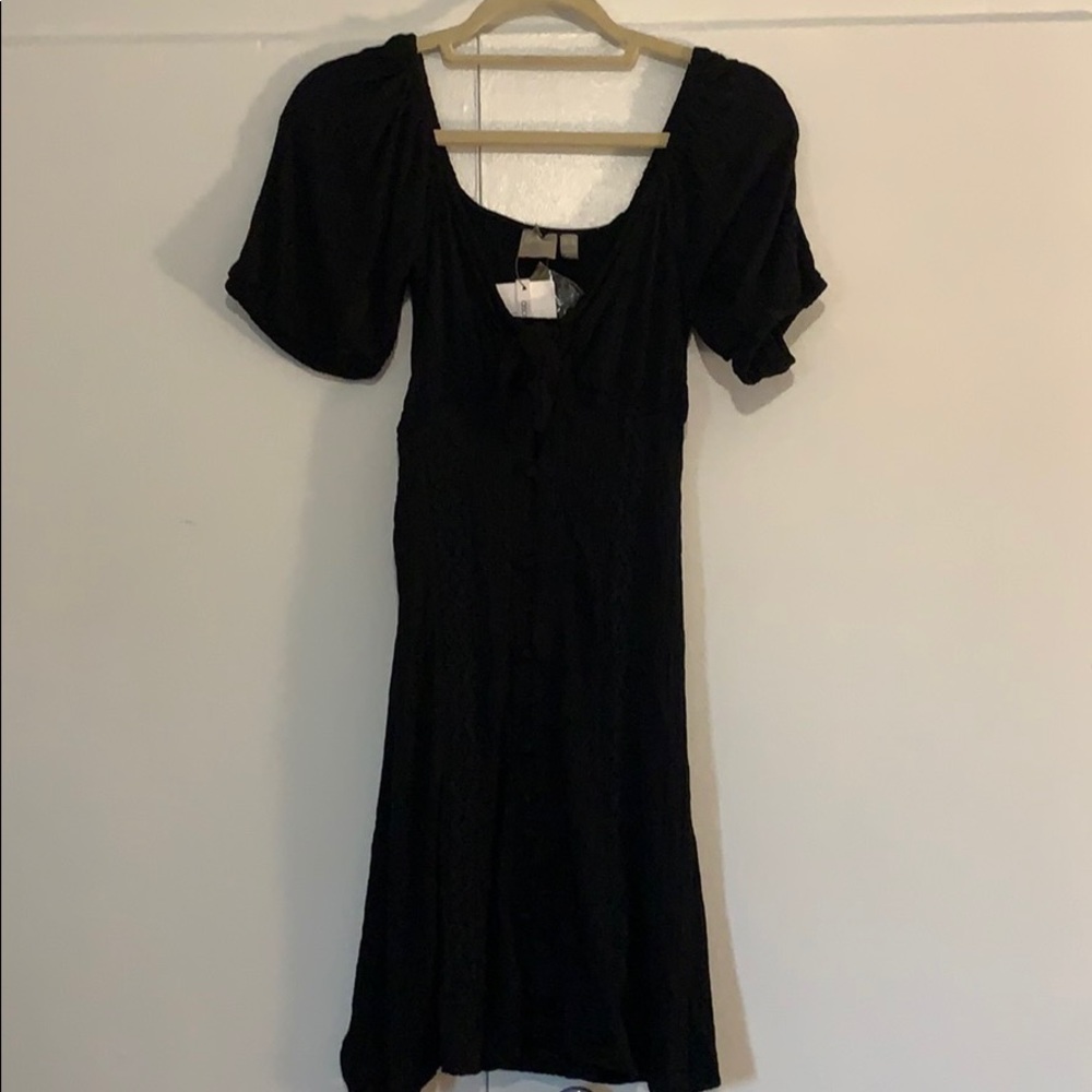 Black vintage inspired dress